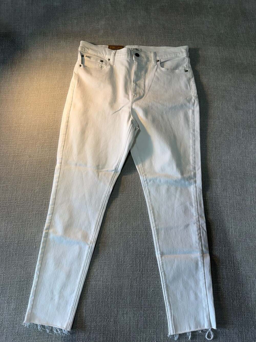 Polo Ralph Lauren The Tompkins Skinny High Rise Ankle Jeans